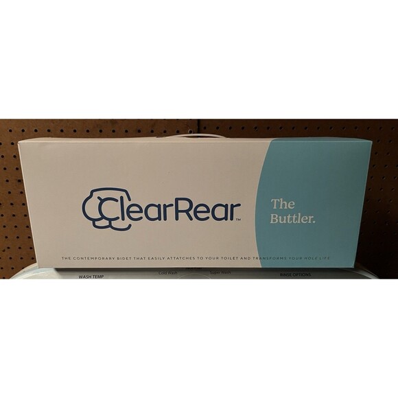 NEW ClearRear "The Buttler" Bidet Toilet Attachment Easy Setup Self Cleaning - Picture 2 of 8